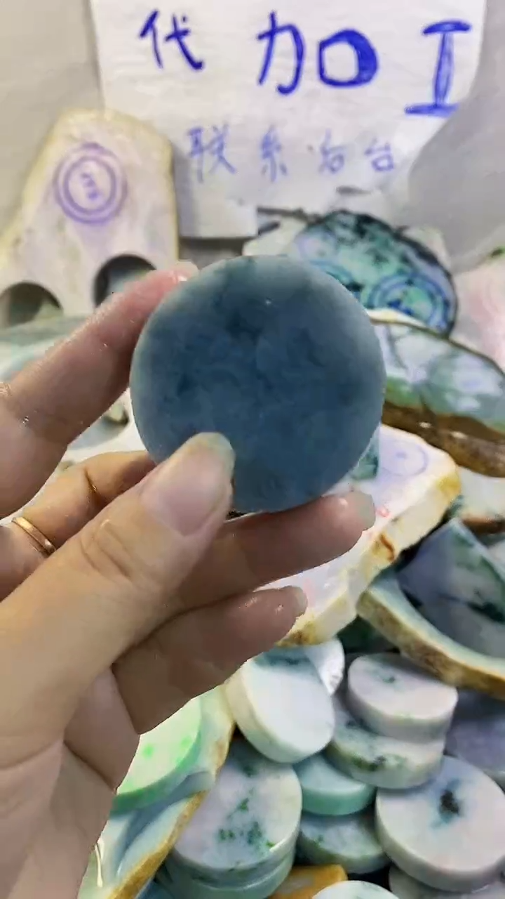 裸石翡翠纯天然翡翠A货213