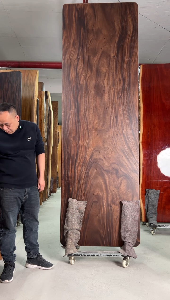 木（非红木类）南美胡桃木269*85*6同材质支架