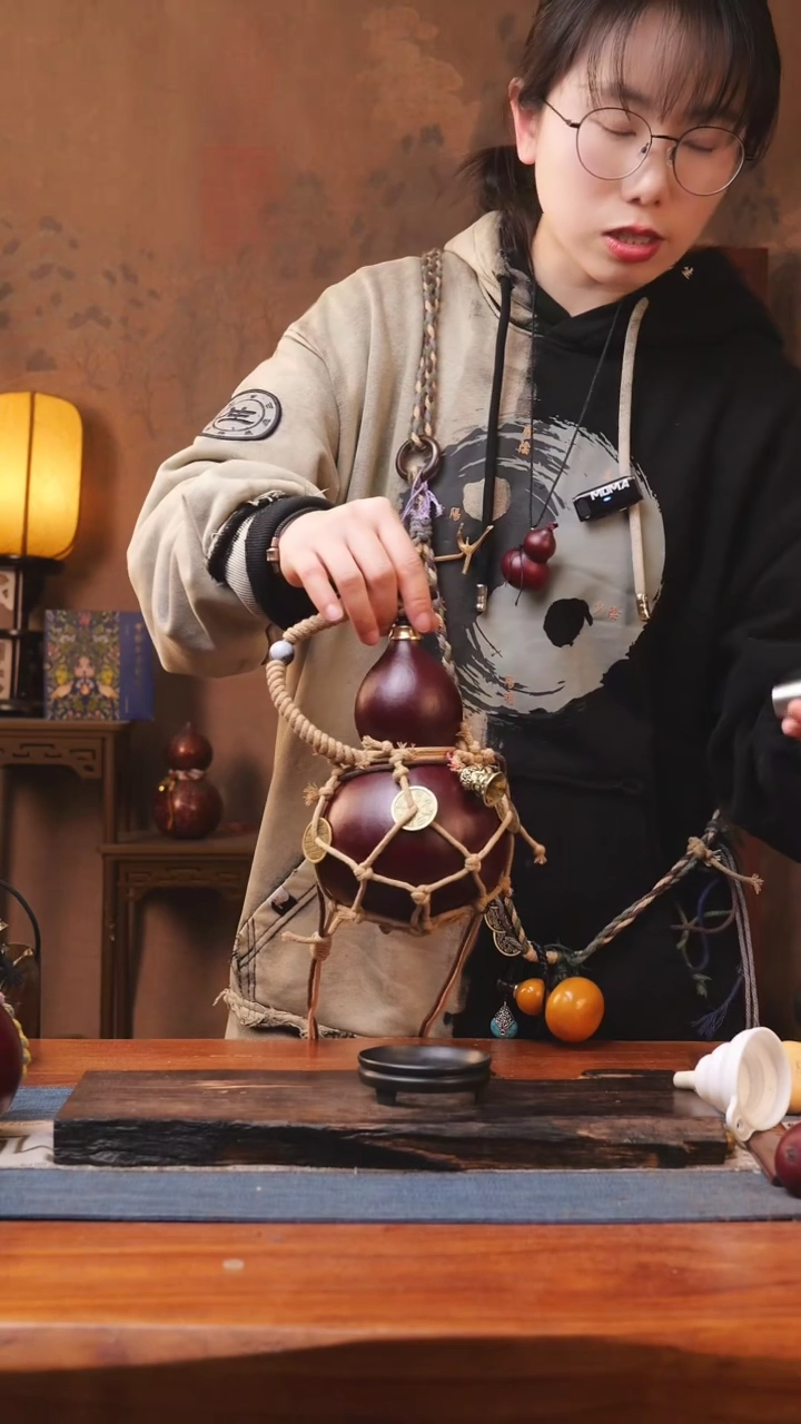 【闪购商品】3号精品大漆葫芦防腐防渗装饮料水茶酒