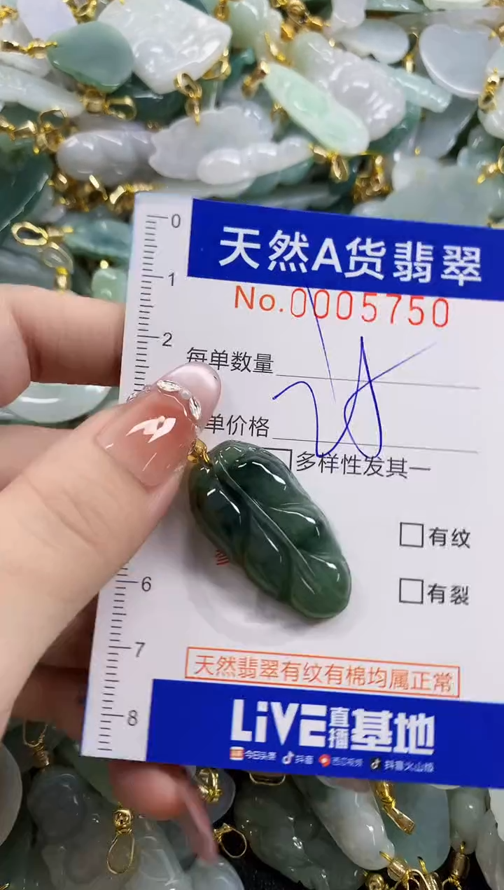 颈饰未镶嵌翡翠天然A货翡翠