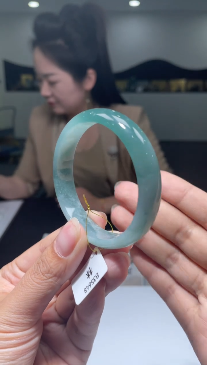 定制翡翠未镶嵌不退不换毛货其它54圈