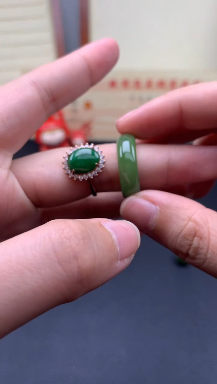 【闪购商品】和田玉戒指未镶嵌////////