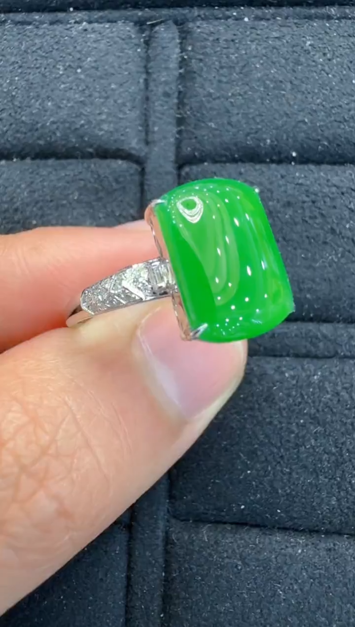 【闪购商品】翡翠戒指18K金镶嵌多样性团购发一件