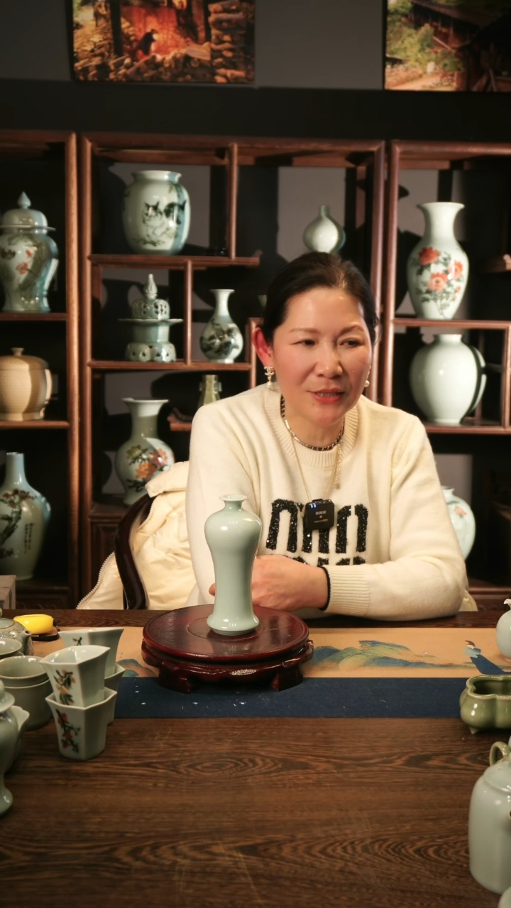 【闪购商品】纯手工 粉青 小美人醉