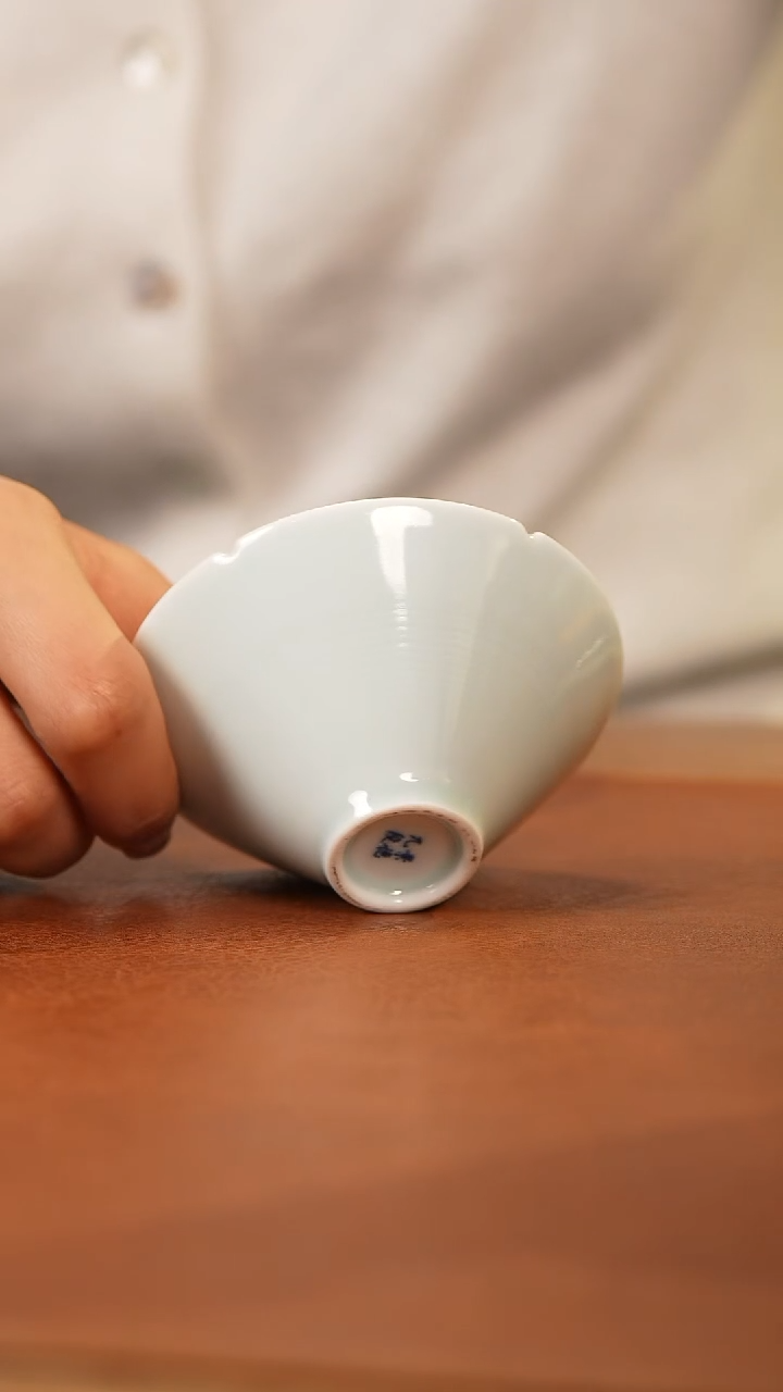 【闪购商品】杯景德镇九段斗笠杯