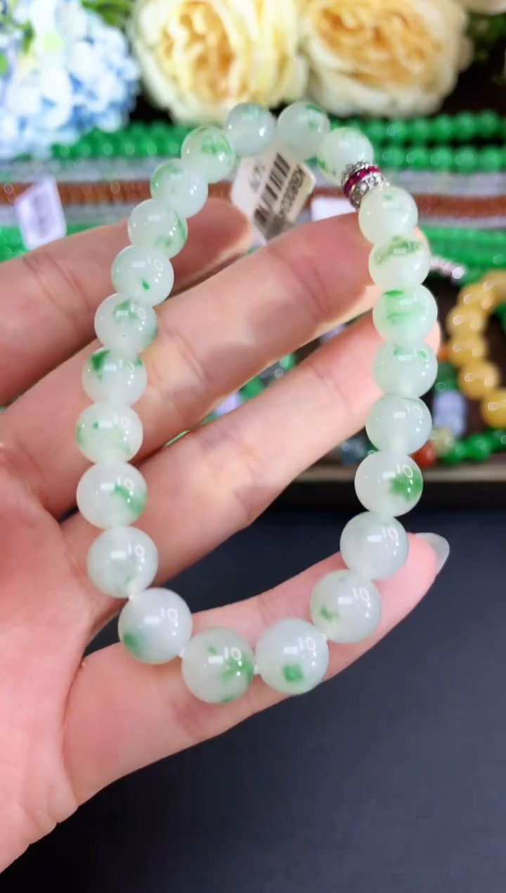 未镶嵌手串翡翠112|9800