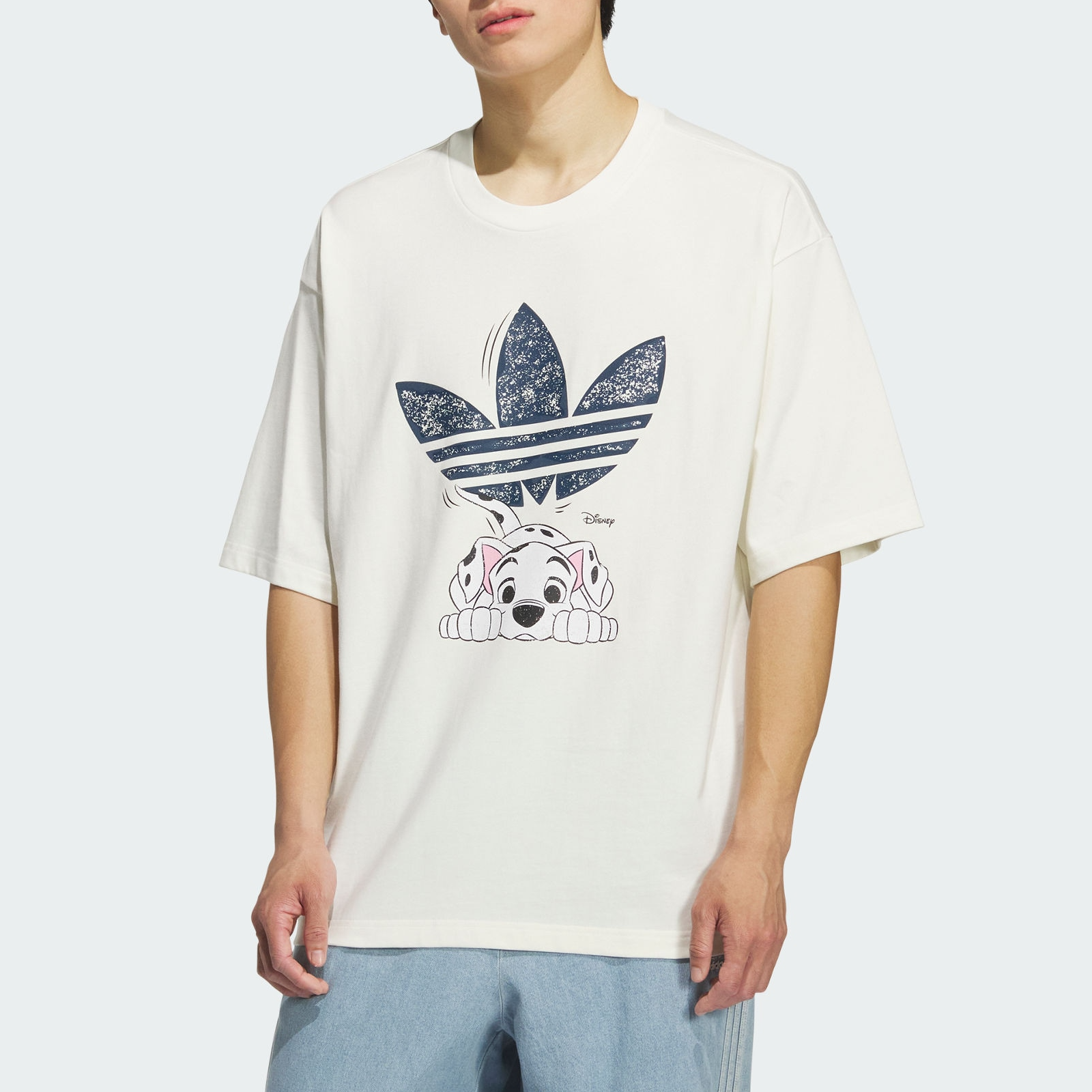 adidas/阿迪达斯明星同款迪士尼联名时尚纯棉运动短袖T恤KG6683