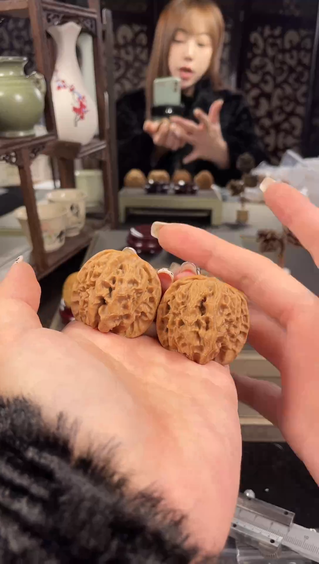 【闪购商品】文玩核桃把件苹果园39尺-17