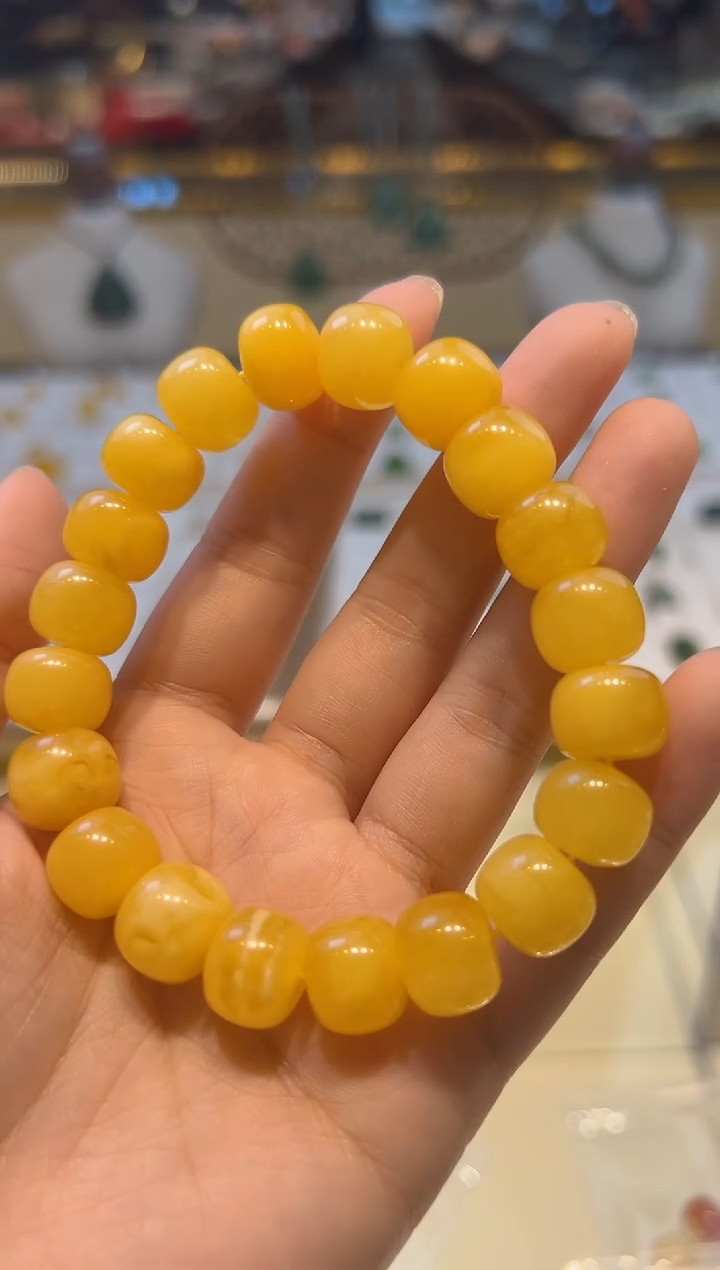 【闪购商品】蜜蜡手串未镶嵌000000////////