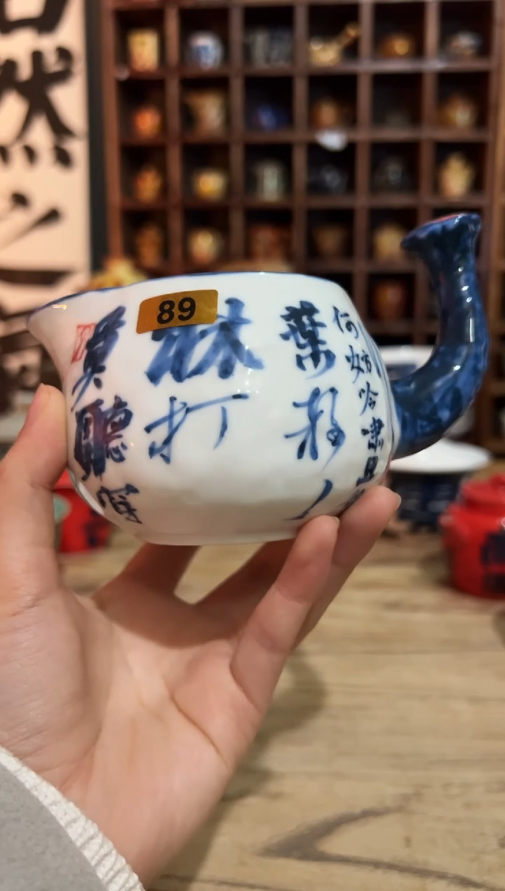 【闪购商品】观云听雨原创手绘茶具