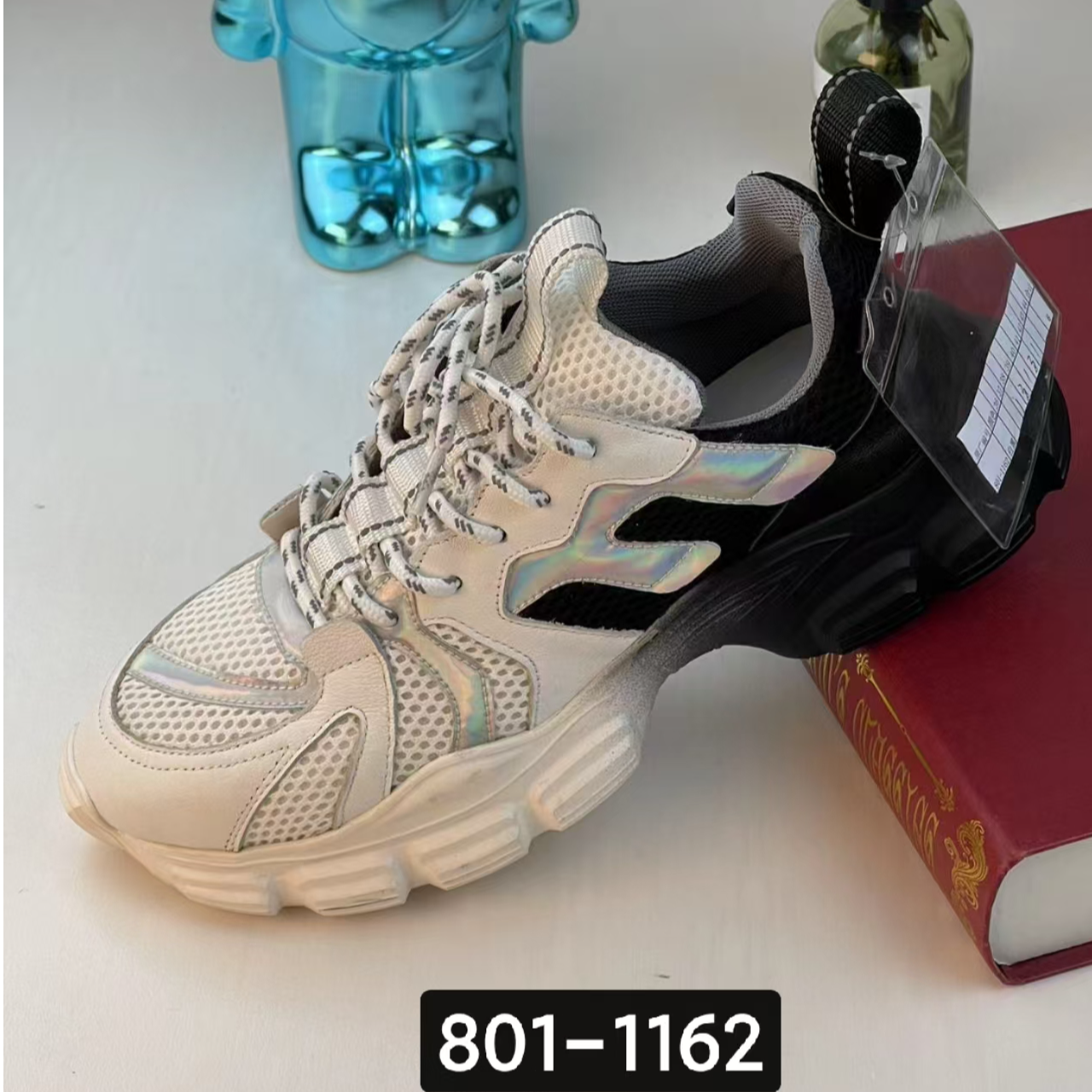 《宝马》阿道森男鞋秋季新款鞋皮面舒适透气运动鞋801-1162