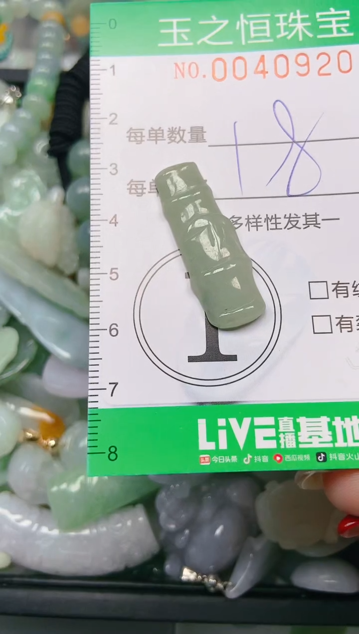 【闪购商品】翡翠颈饰未镶嵌闪购0040920