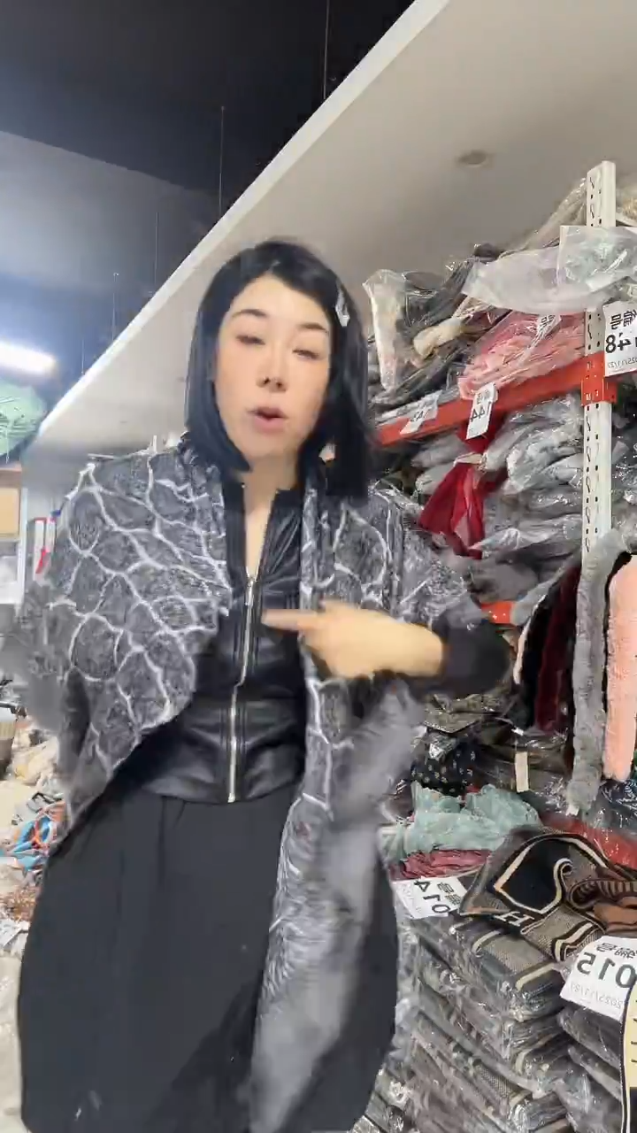 亚麻芳姐围巾福利156