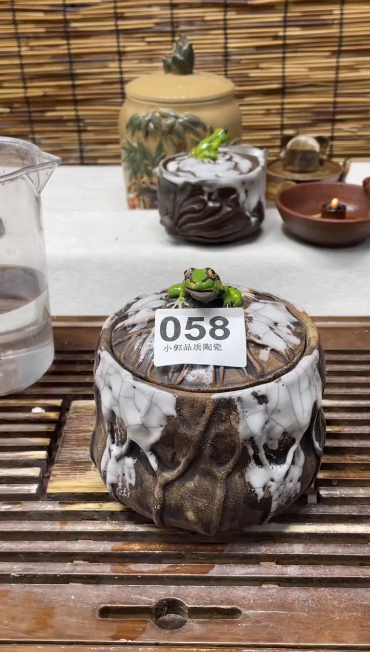 【闪购商品】杯058精美粗陶手工柴烧