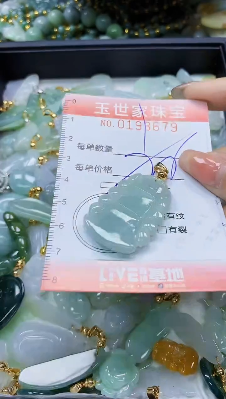 【闪购商品】翡翠颈饰未镶嵌闪购商品00193679多样性发其一