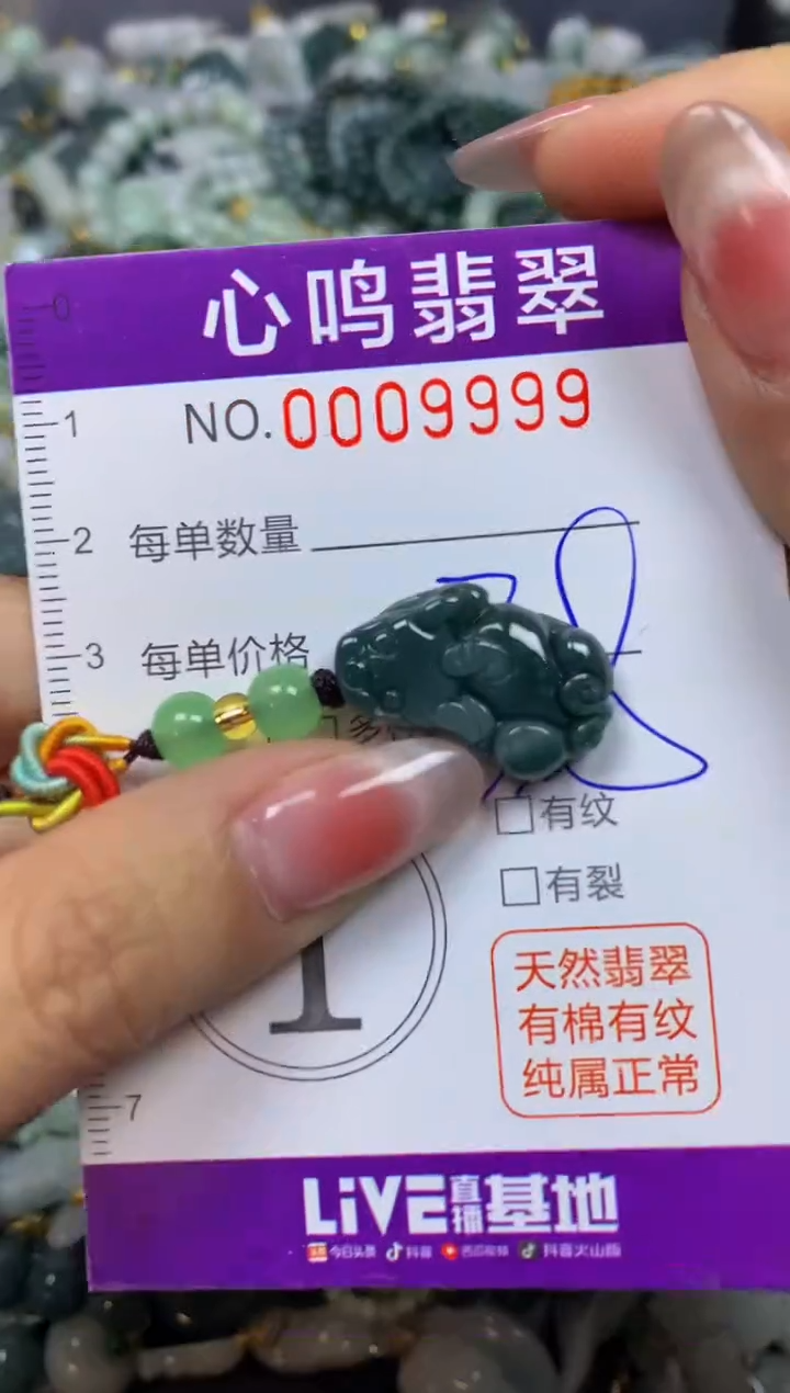 【闪购商品】翡翠颈饰未镶嵌闪购009999