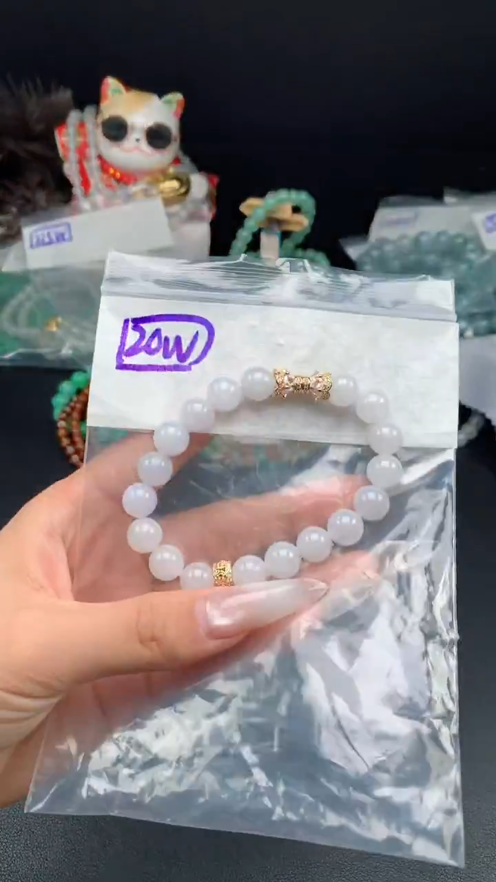 未镶嵌挂件翡翠34 卡9.5