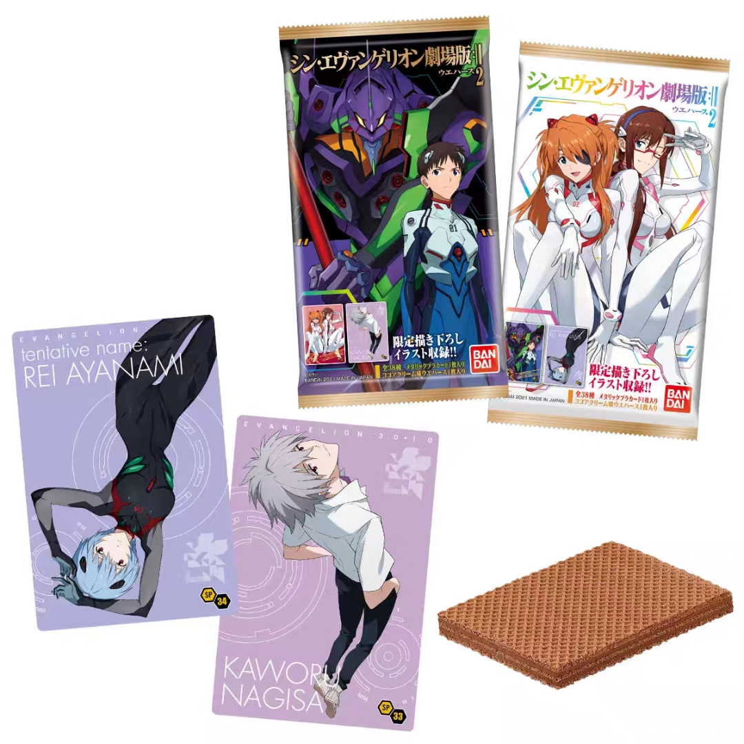 EVA食玩卡新世纪福音战士终 剧场版食玩收藏卡
