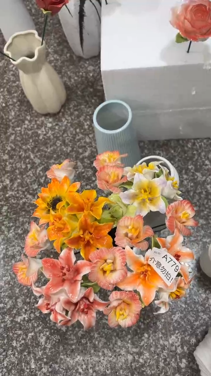 【闪购商品】陶瓷陶瓷花-A779