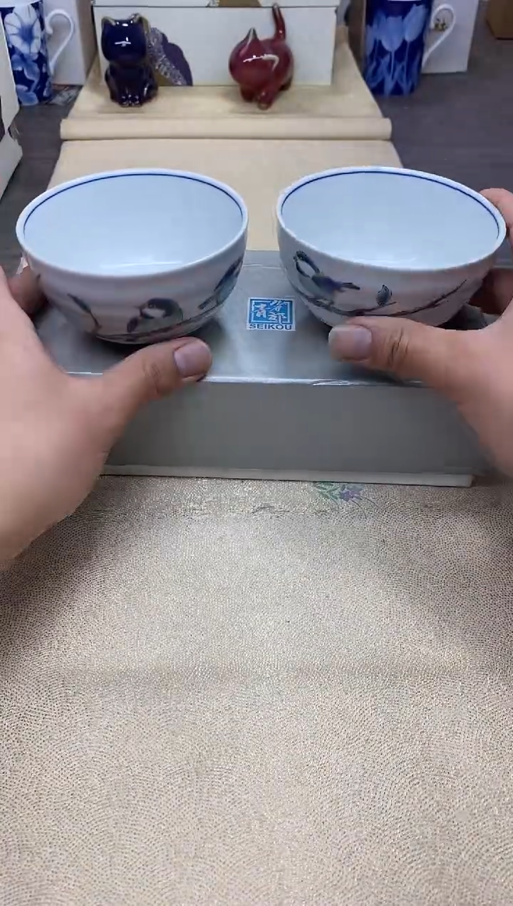 【闪购商品】茶具耐高温全品全新 （ 山雀小碗）