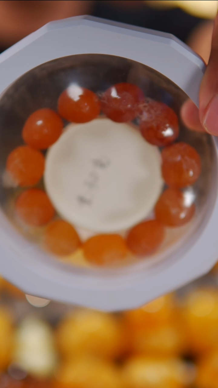 手链琥珀未镶嵌海漂籽原石手串30