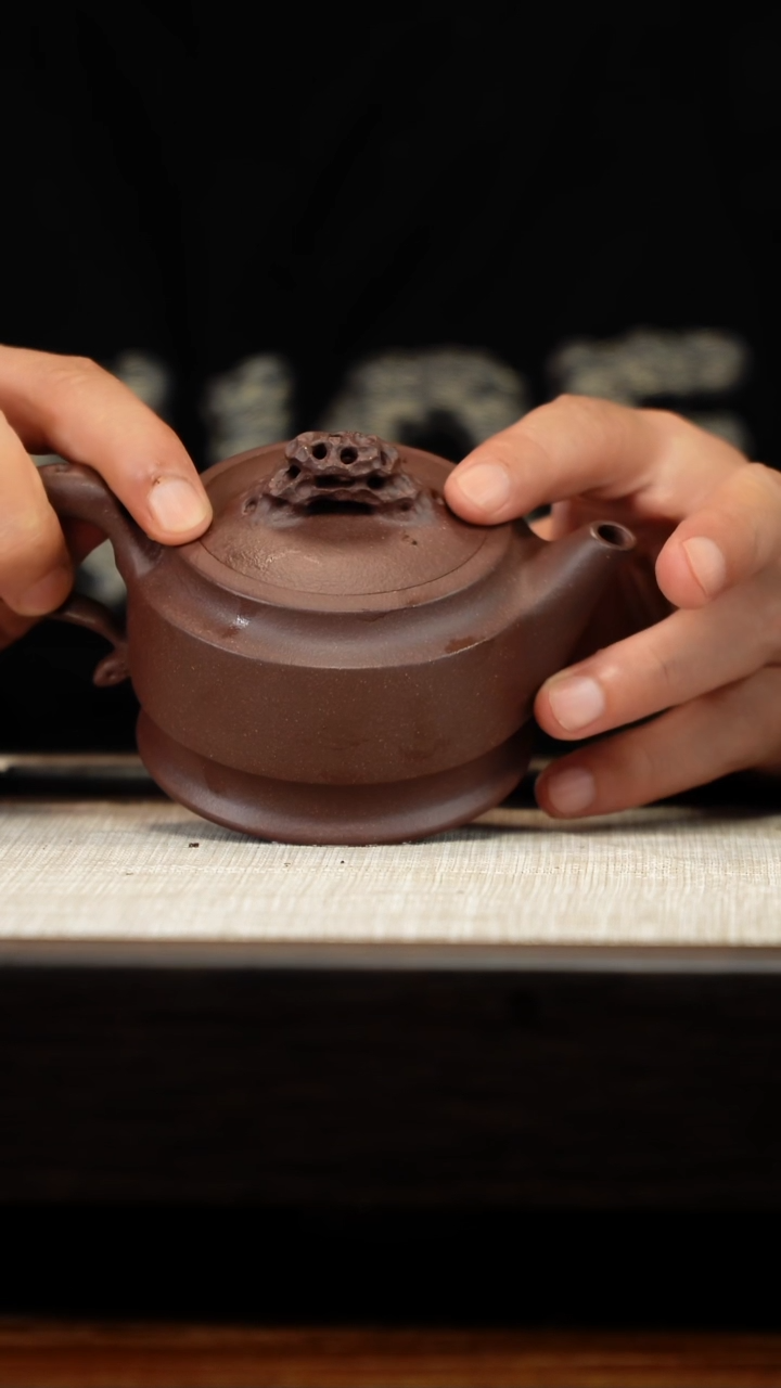 茶壶紫砂四底盘大