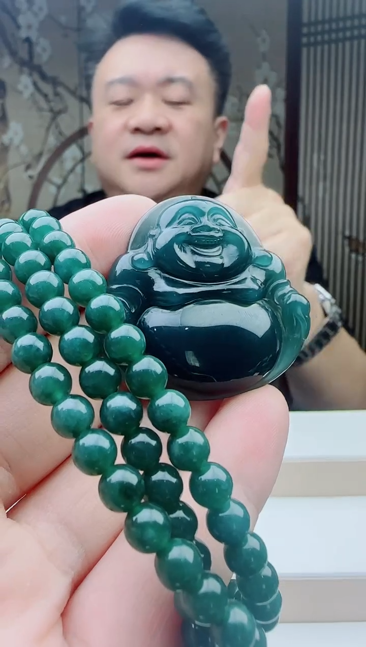 颈饰未镶嵌翡翠多样性发其一