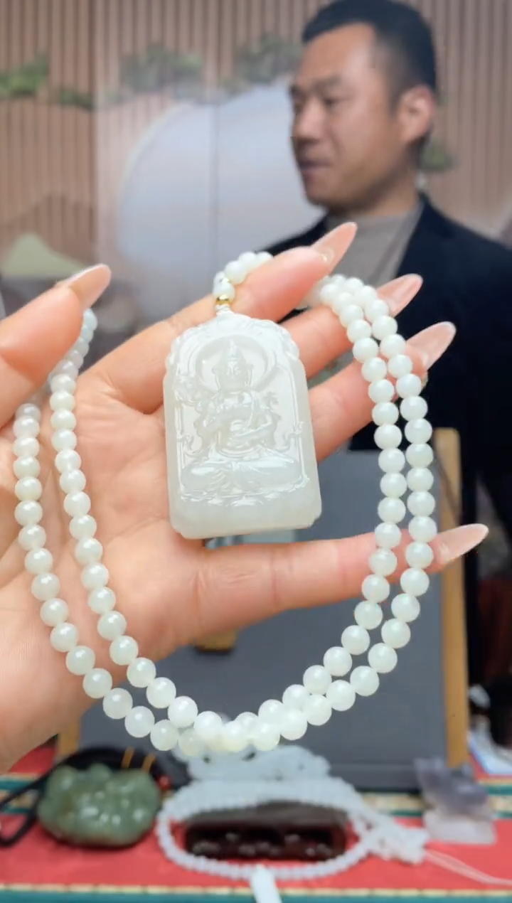 【闪购商品】和田玉颈饰未镶嵌一