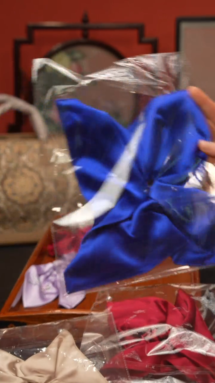 刺绣用****2非遗手工绒花饰品