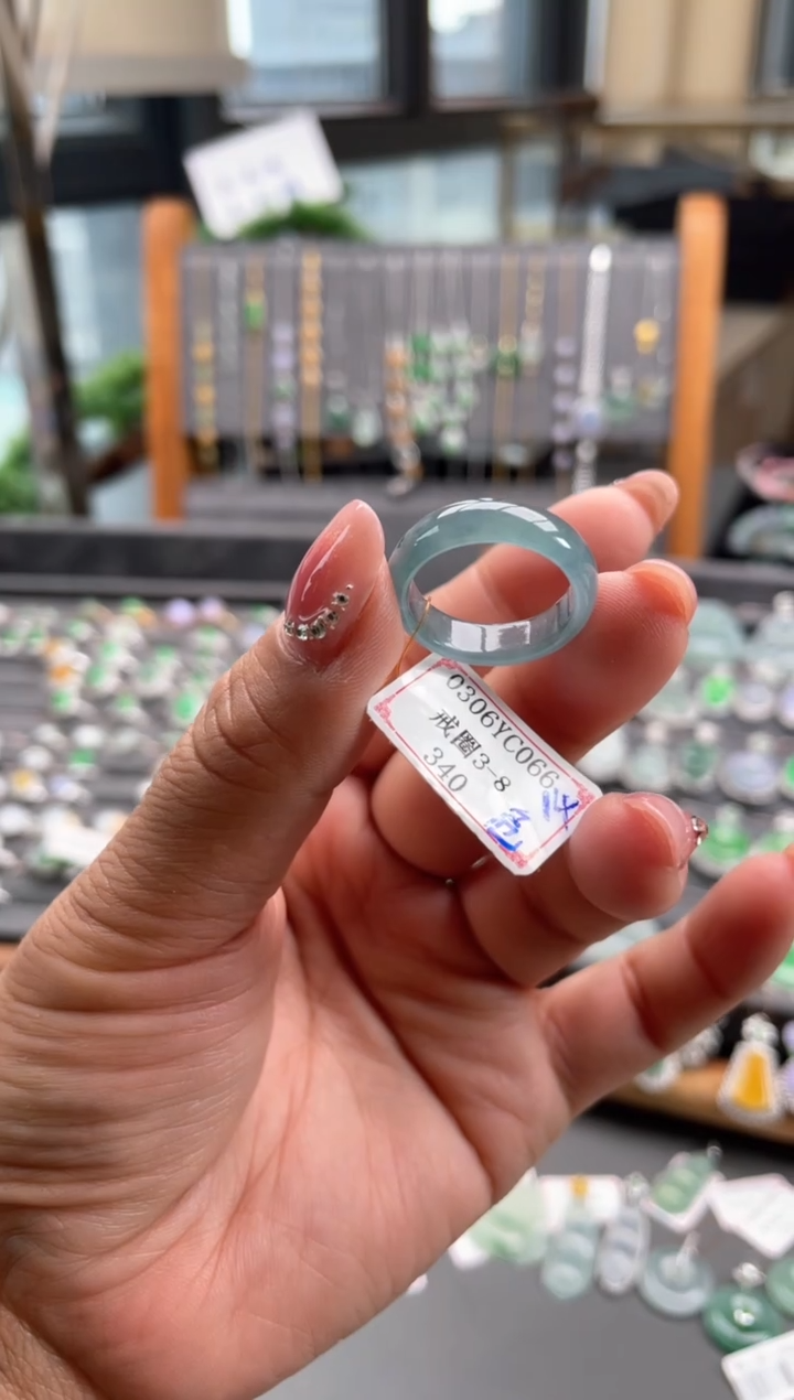 【闪购商品】翡翠戒圈未镶嵌0306YC066