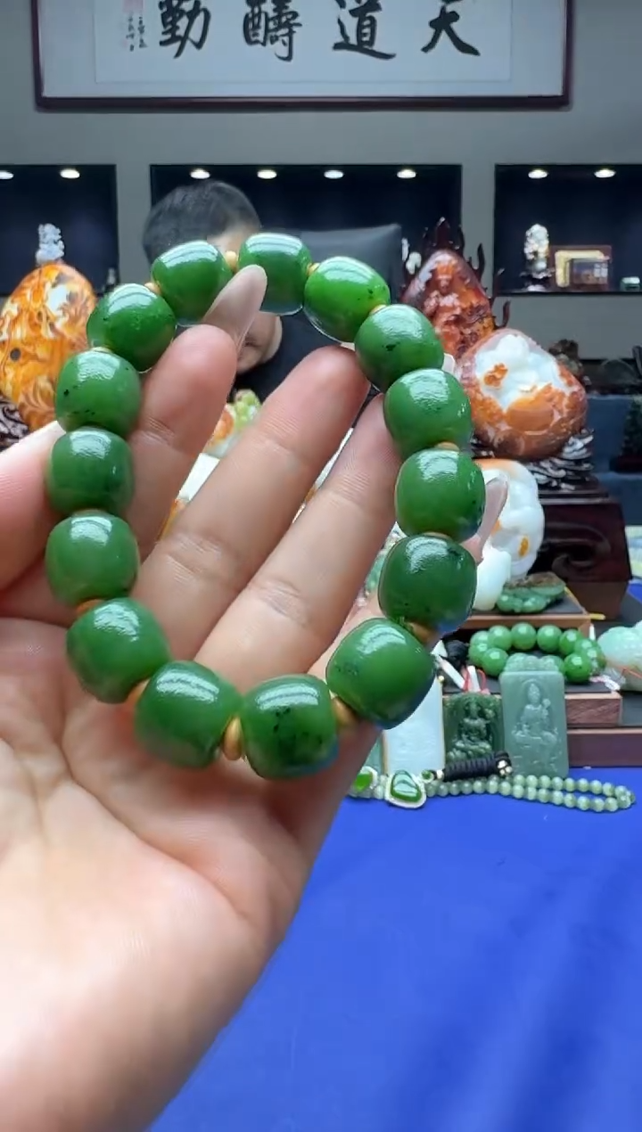 【闪购商品】和田玉手串未镶嵌wlhgl14