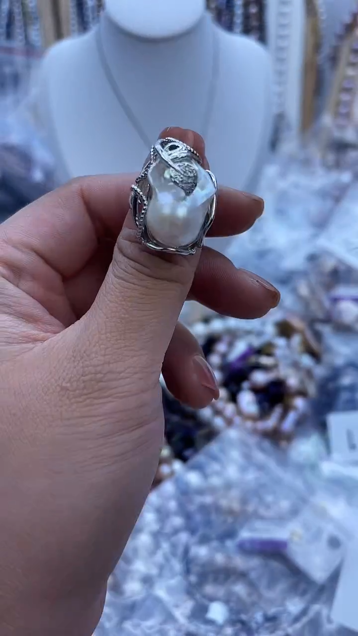 【闪购商品】淡水珍珠戒指未镶嵌108