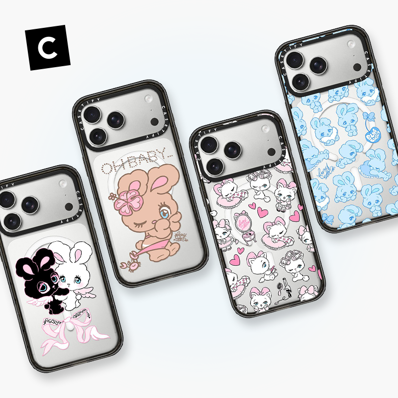 CASETiFY Foxy爱心小兔2 手机壳保护套防摔 适用iPhone17/16/15新