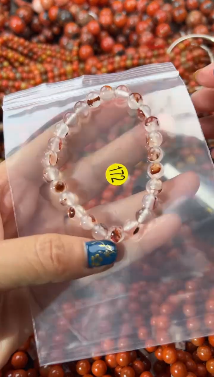 未镶嵌手串南红玛瑙7+