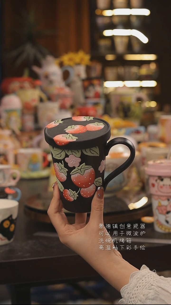 景德镇釉下彩绘设计师款式陶瓷