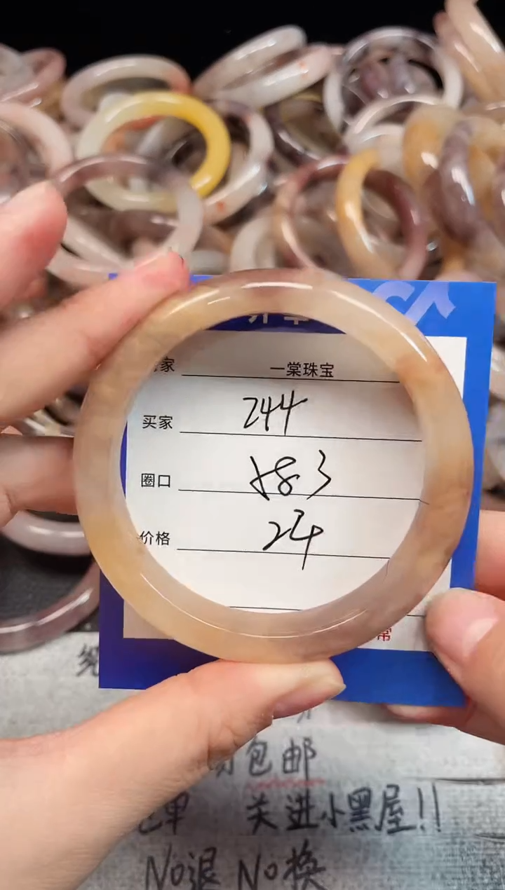 未镶嵌手镯石英质玉244