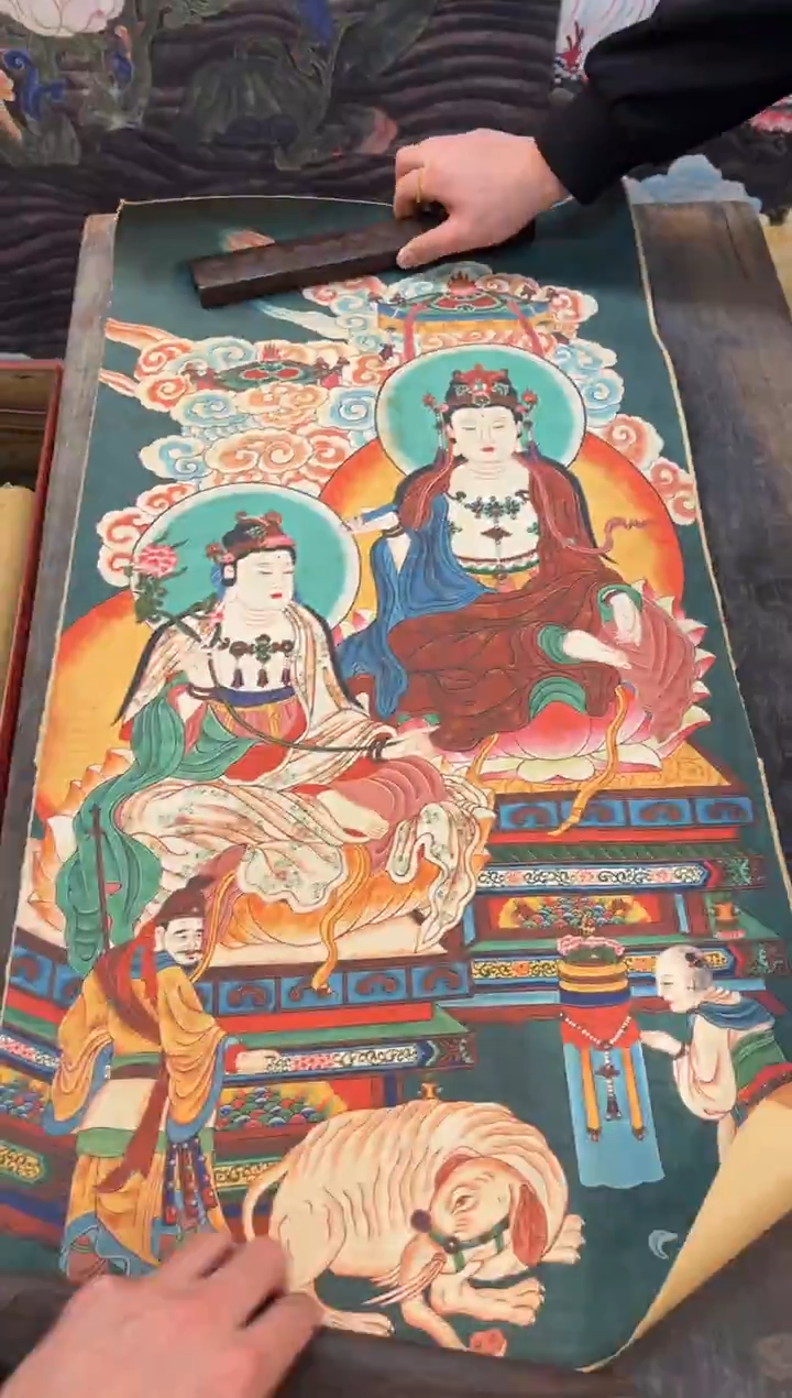 卷轴画刘洋画院老六专属AA91