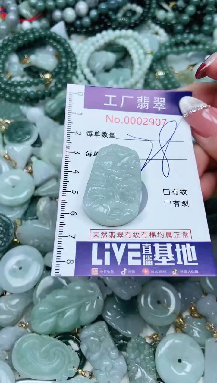 【闪购商品】翡翠吊坠(不含链)未镶嵌翡翠