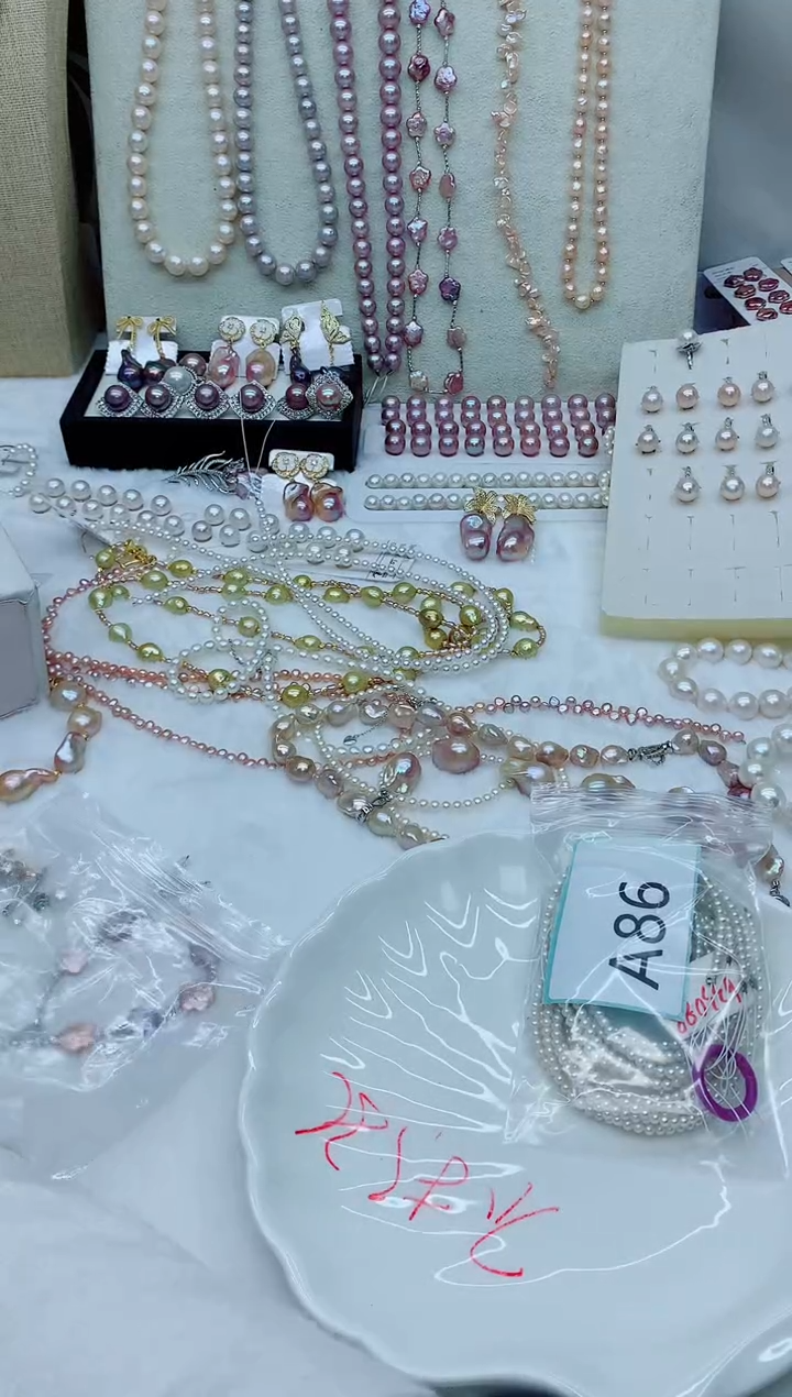 颈饰未镶嵌淡水珍珠❤****你多样性发其一【非无瑕】不做扣