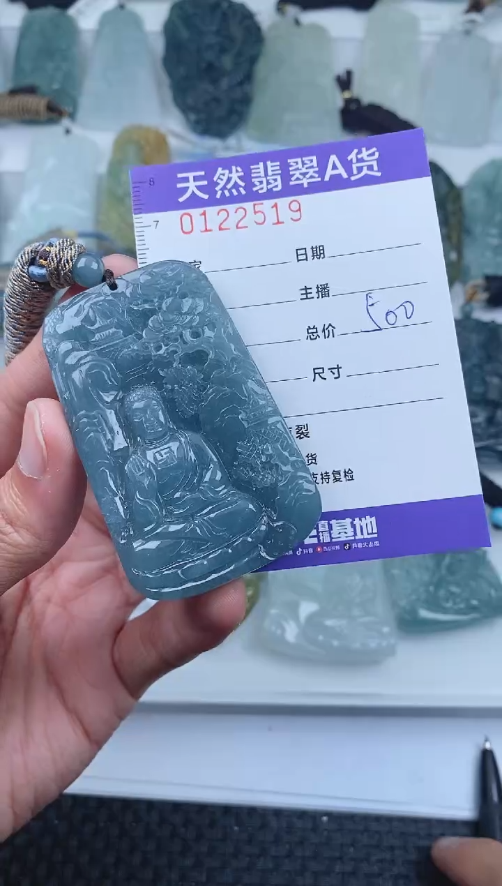 【闪购商品】翡翠颈饰未镶嵌        519