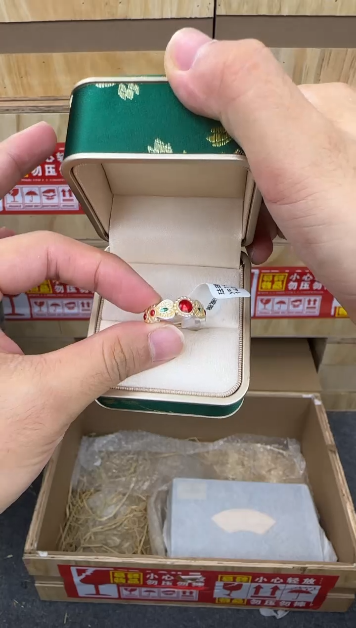 翎光合文玩精品戒指-无礼盒-@@YS1929