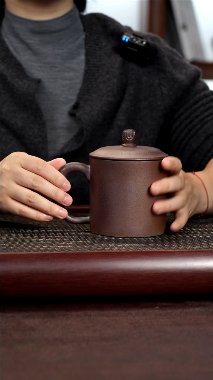茶杯紫砂尾单柴烧梵莲