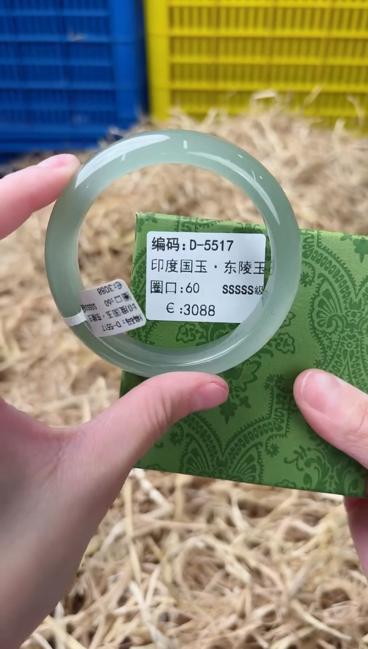 未镶嵌手镯石英质玉D-5517