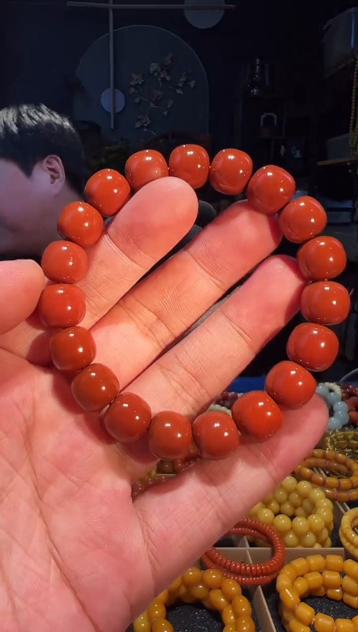 未镶嵌手串南红玛瑙12左右