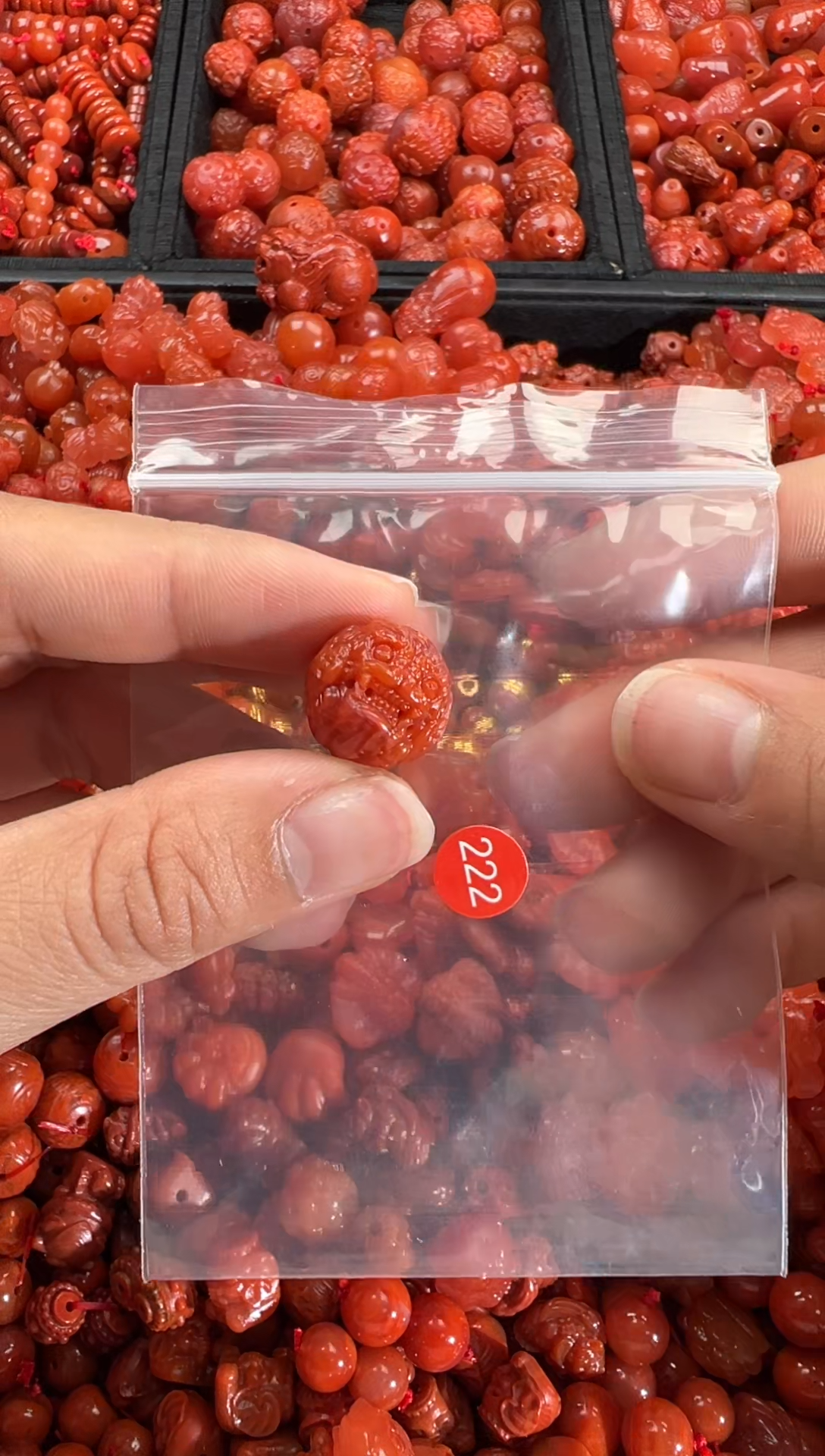 【闪购商品】南红玛瑙颈饰未镶嵌1