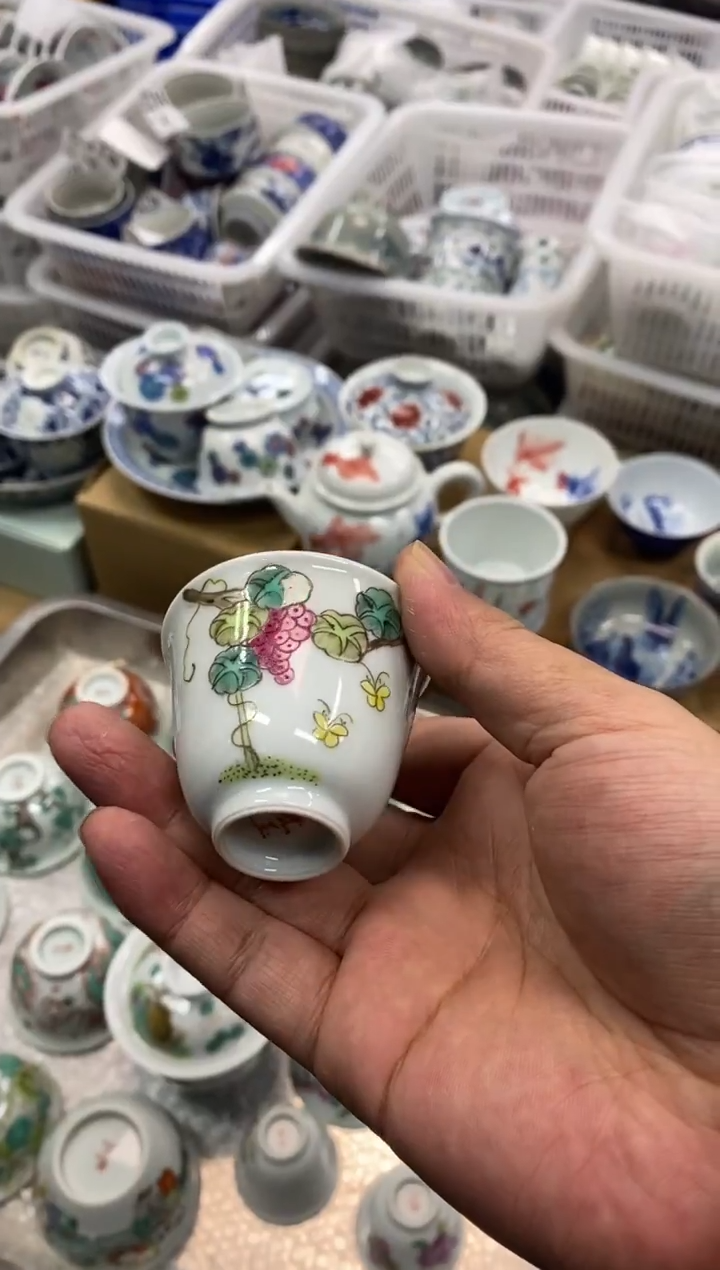 摆件陶景德陶瓷茶具容量约40