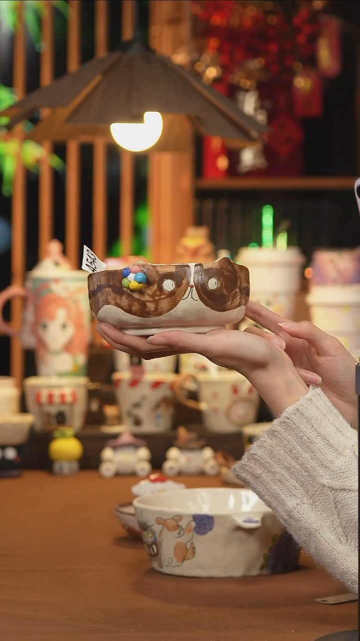 【闪购商品】摆件A543文创纯手工手绘