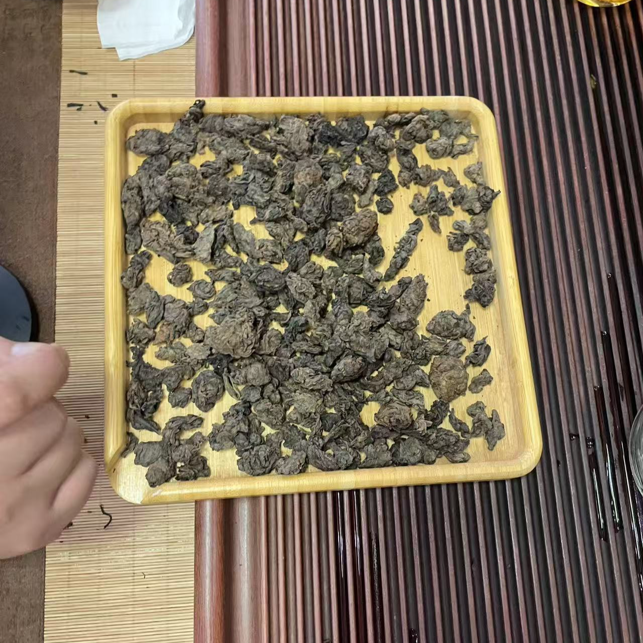 6月21日 250克 15年 易武老茶头 熟茶散茶 Y2136