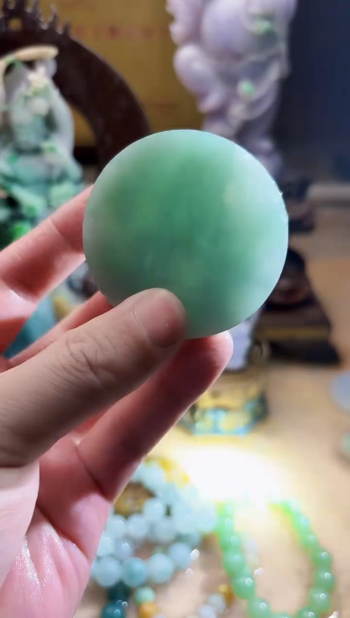 未镶嵌挂件翡翠A货张麦8470