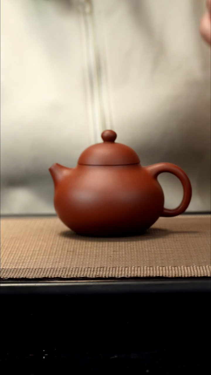 紫砂茶盏红皮龙文旦170CC